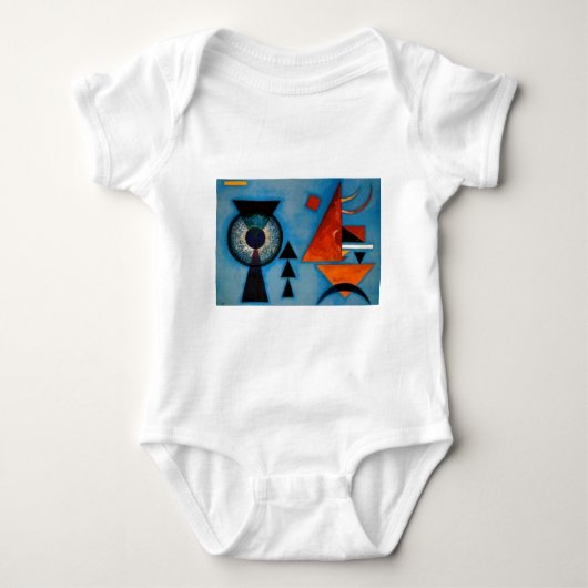 Kandinsky Soft Hard Abstract Romper (Voorkant)