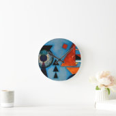 Kandinsky Soft Hard Abstract Ronde Klok (Huis)