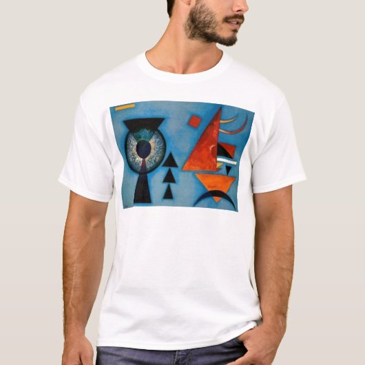 Kandinsky Soft Hard Abstract T-shirt (Voorkant)