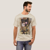 Kandinsky Softed Construction Abstract Art Sand T-shirt (Voorkant volledig)
