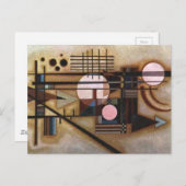 Kandinsky Softed Construction Briefkaart (Voorkant / Achterkant)