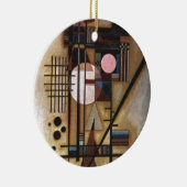 Kandinsky Softed Construction Keramisch Ornament (Rechts)