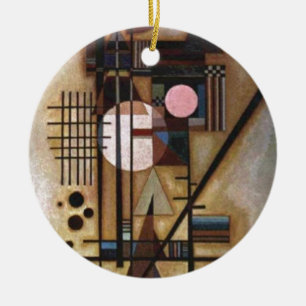 Kandinsky Softed Construction Keramisch Ornament
