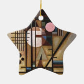 Kandinsky Softed Construction Keramisch Ornament (Voorkant)