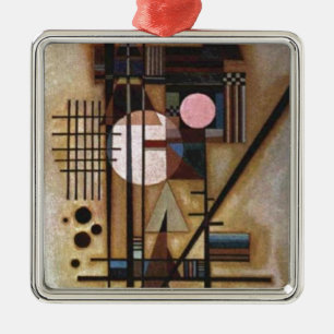 Kandinsky Softed Construction Metalen Ornament