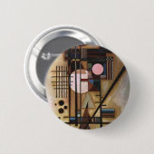 Kandinsky Softed Construction Ronde Button 5,7 Cm (Voorkant /achterkant)