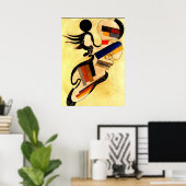 Kandinsky - Solitaire 54 Poster (Thuiskantoor)