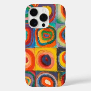 Kandinsky Squares Circles iPhone 16 Pro Hoesje