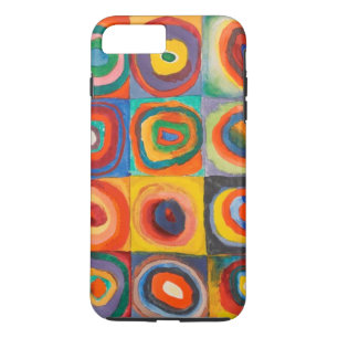 Kandinsky Squares Concentric Circles iPhone 8 Plus / 7 Plus Hoesje