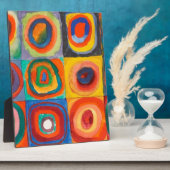 Kandinsky Squares Concentric Circles Fotoplaat (Zijkant)