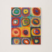 Kandinsky Squares Concentric Circles Legpuzzel (Verticaal)