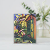 Kandinsky - Stappen naar het kasteel Briefkaart (Staand voorkant)