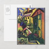 Kandinsky - Stappen naar het kasteel Briefkaart (Voorkant / Achterkant)