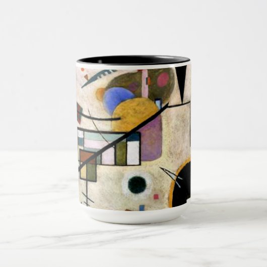 Kandinsky - strijders, mok (Midden)