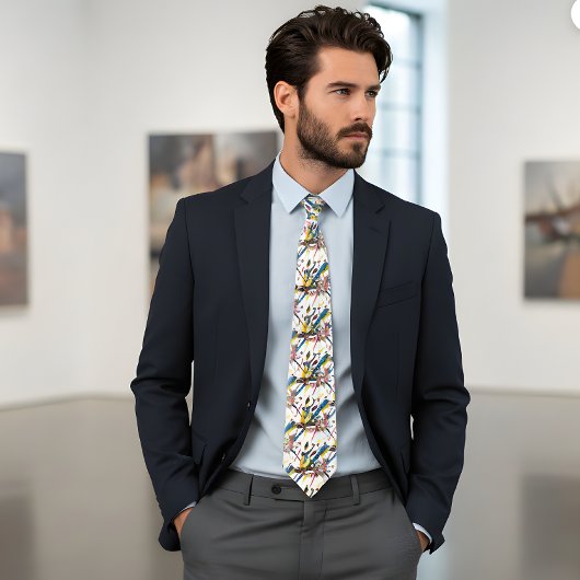 Kandinsky Stropdas - Kleine werelden I