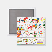 Kandinsky Succession Magnet Magneet (Voorkant / Achterkant)