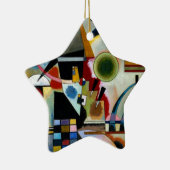 Kandinsky - Swingend, beroemd schilderij, Keramisch Ornament (Rechts)