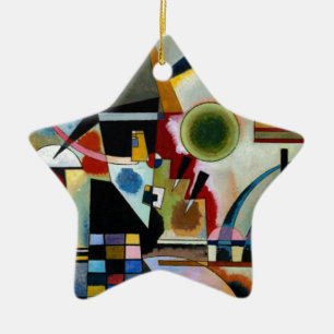Kandinsky - Swingend, beroemd schilderij, Keramisch Ornament