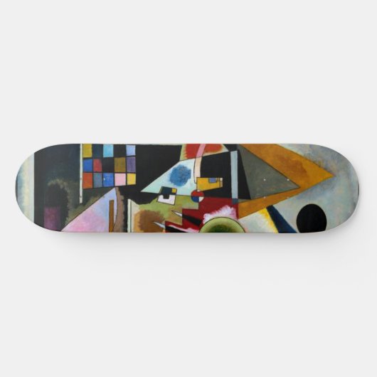 Kandinsky - Swinging, beroemd schilderij, Skateboa Skateboard (Horizontaal)