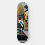 Kandinsky - Swinging, beroemd schilderij, Skateboa Skateboard (Voorkant)