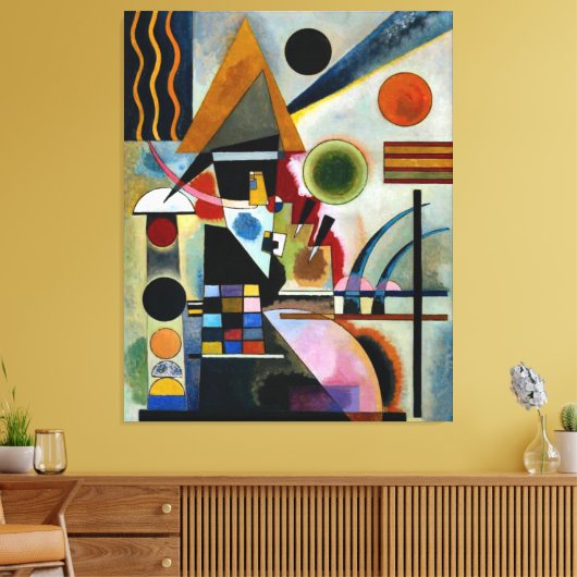 Kandinsky - Swinging Canvas Afdruk (Insitu (Woonkamer))