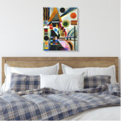 Kandinsky - Swinging Canvas Afdruk (Insitu (Slaapkamer))