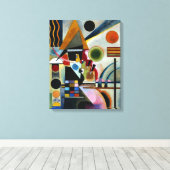 Kandinsky - Swinging Canvas Afdruk (Insitu (Houten vloer))