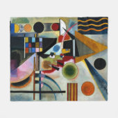 Kandinsky - Swinging Fleece Deken (Voorkant (Horizontaal))