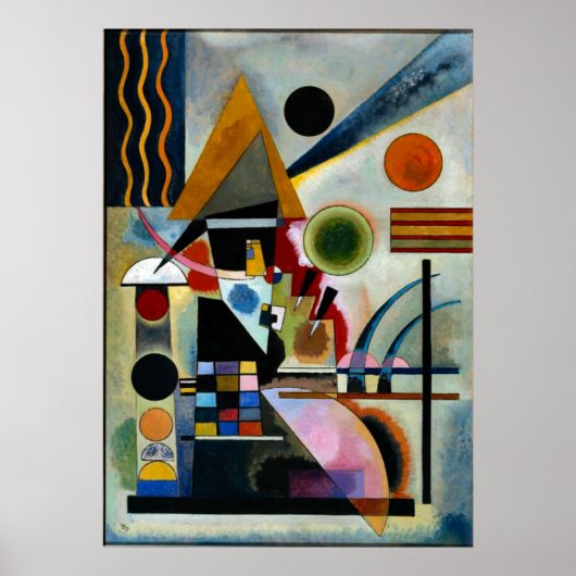 Kandinsky - Swinging Poster (Voorkant)