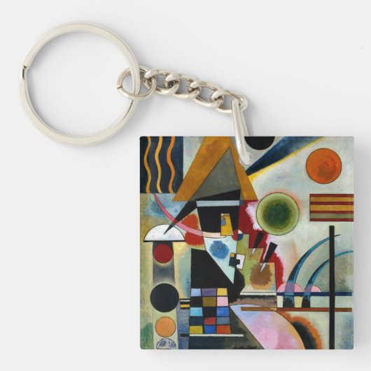Kandinsky - Swinging Sleutelhanger (Voorkant)