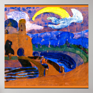 Kandinsky - The Comet, kleurrijk abstract schilder Poster