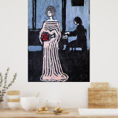 Kandinsky - The Singer Poster (Keuken)