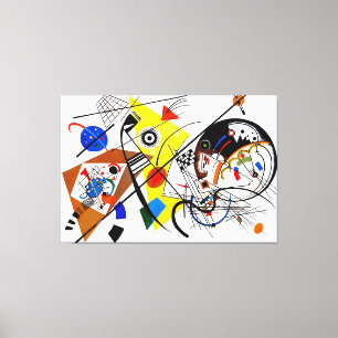 KANDINSKY - TRANSVERSALE LIJN - 1923 - Bauhaus - Canvas Afdruk
