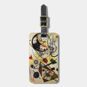 Kandinsky - Transverse Line Bagagelabel (Voorkant verticaal)