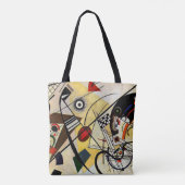 Kandinsky - Transverse Line Tote Bag (Achterkant)