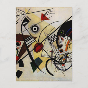 Kandinsky Transverse Ongebroken Lijn Briefkaart
