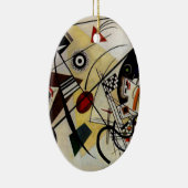 Kandinsky Transverse Ongebroken Lijn Keramisch Ornament (Rechts)