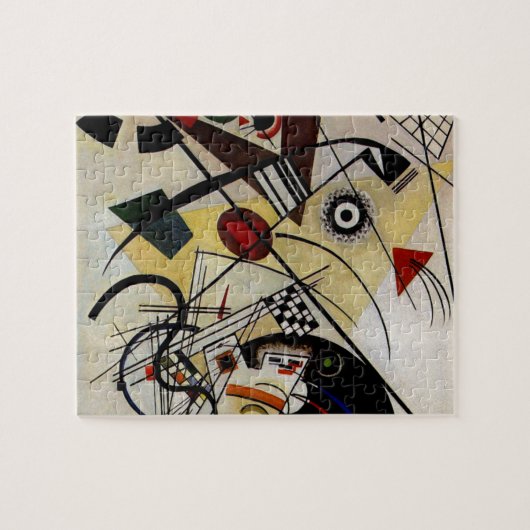 Kandinsky Transverse Ongebroken Lijn Legpuzzel (Horizontaal)