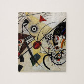 Kandinsky Transverse Ongebroken Lijn Legpuzzel (Verticaal)