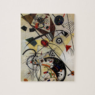 Kandinsky Transverse Unbroken Line Abstracte Art Legpuzzel