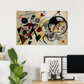 Kandinsky Transverse Unbroken Line Art Poster (Thuiskantoor)