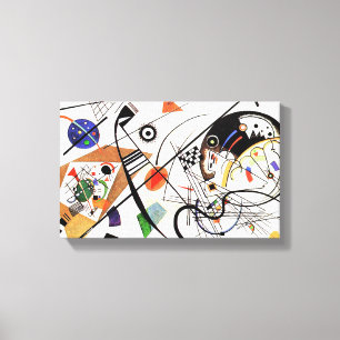 Kandinsky Tranverse Line Canvas Afdruk