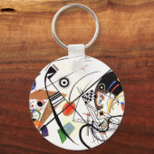 Kandinsky Tranverse Line Sleutelhanger (Voorkant)