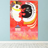 KANDINSKY - TUSSENIN (Entre deux) - 1934 - Canvas Afdruk (Insitu (Houten vloer))