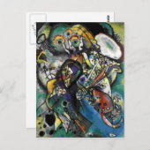 Kandinsky - Twee Ovalen Briefkaart (Voorkant / Achterkant)