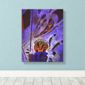 Kandinsky - Twilight Canvas Afdruk (Insitu (Houten vloer))