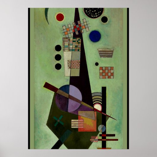 Kandinsky - Uitgebreid, populair abstract schilder Poster (Voorkant)