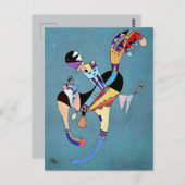 Kandinsky - Une Figure Flottante, Carte Postale (Devant / Derrière)