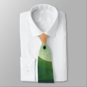 Kandinsky Upward Abstract Painting Green Stropdas (Gebonden)