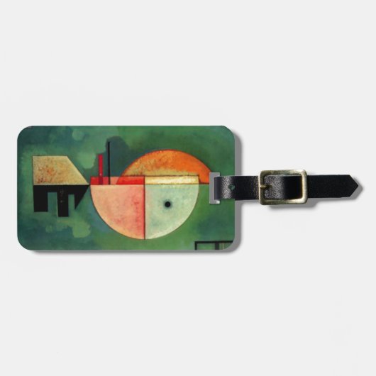 Kandinsky Upward Abstract schilderen Bagagelabel (Voorkant horizontaal)